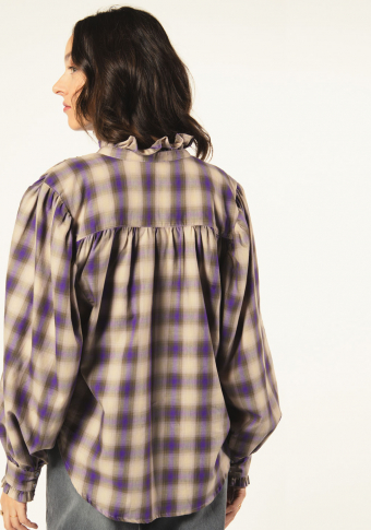 Camisa Kanopé Soline Tartan