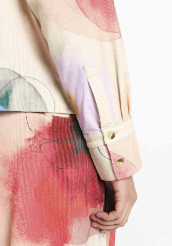 Camisa Suite13Lab Vila Print Garden