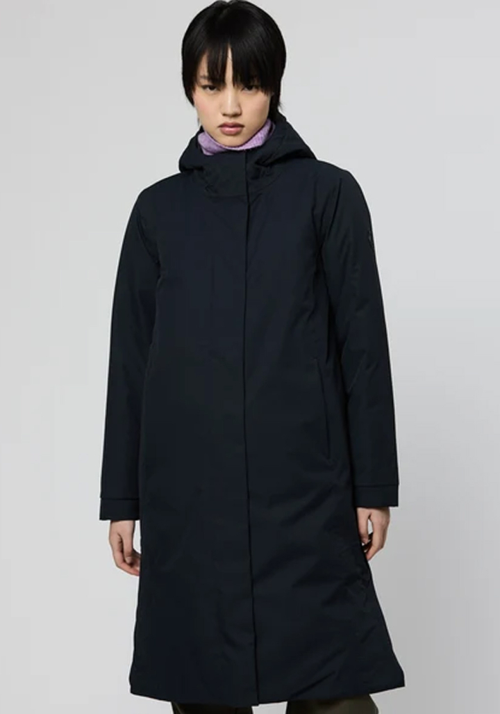 Abrigo Tänta Rainwear Gel Dark Navy