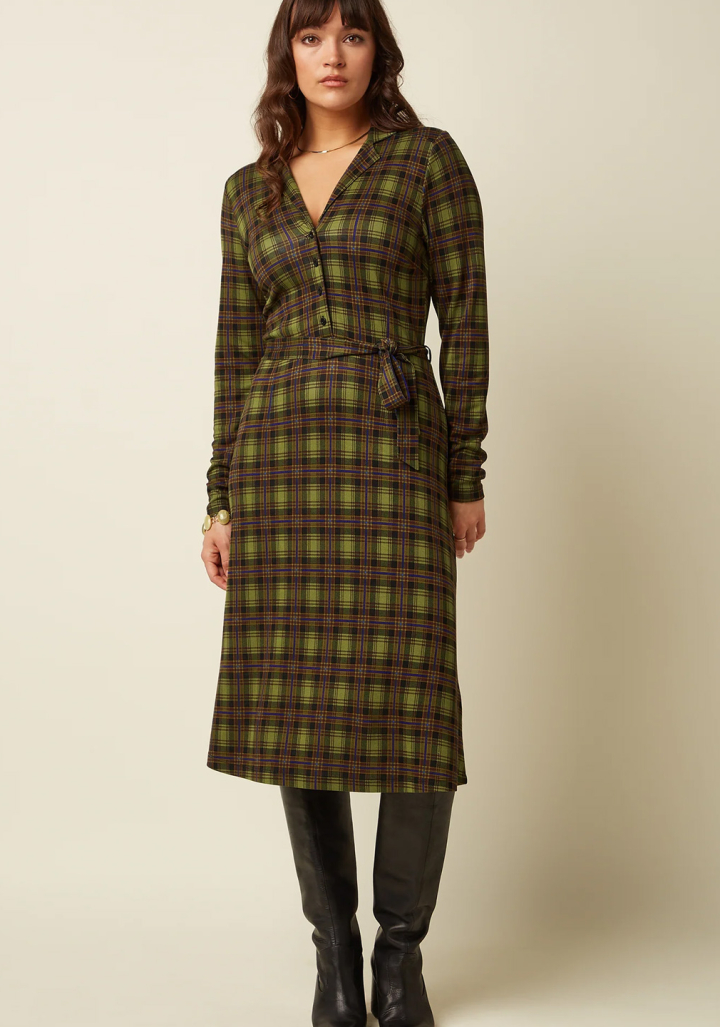 Vestido King Louie Lola Timber Check