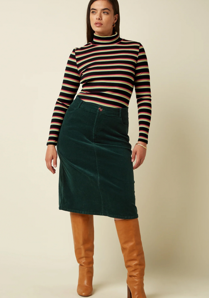 Top  King Louie Lottie Stripe Rollneck