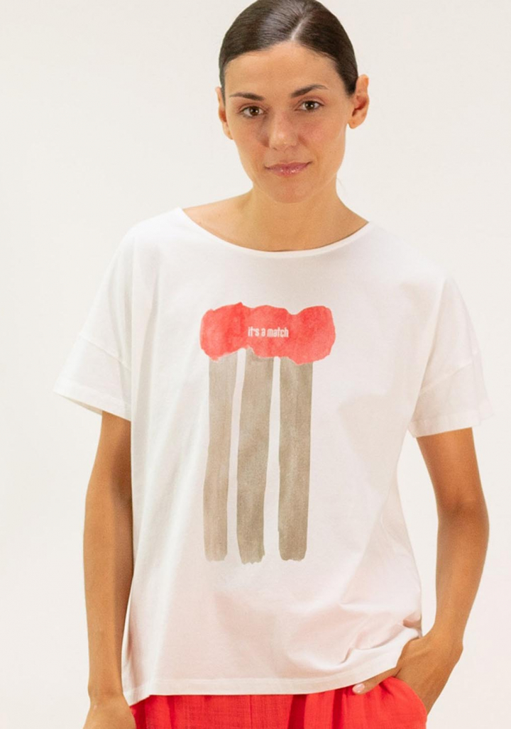 Camiseta Pan Producto Básico Cerillas