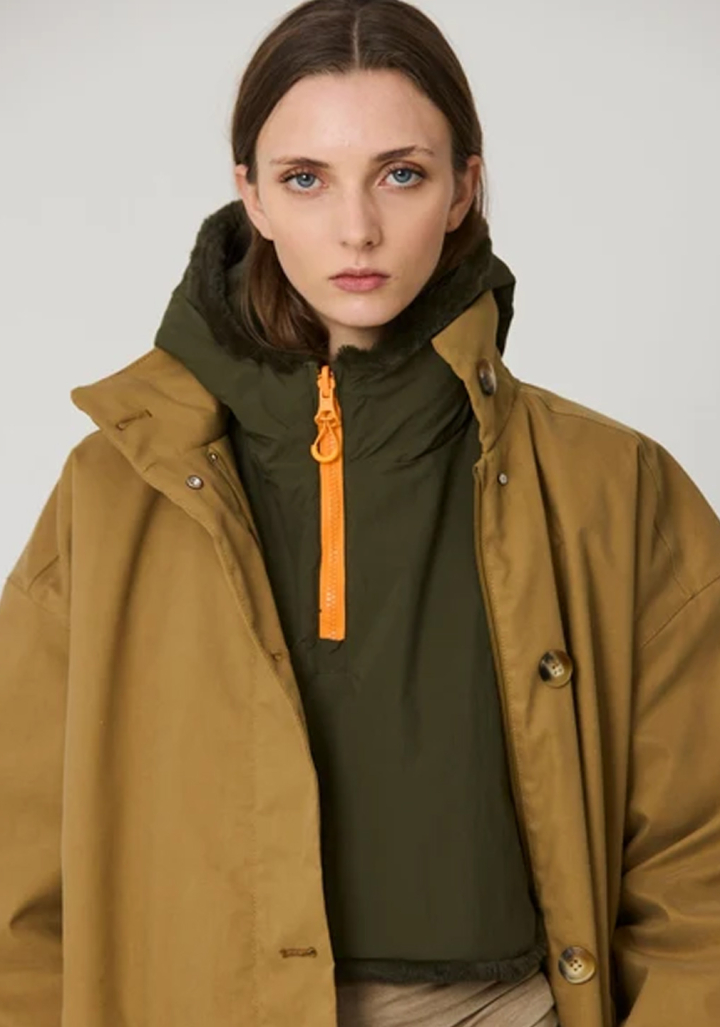 Carapucha Tänta Rainwear Bing Khaki