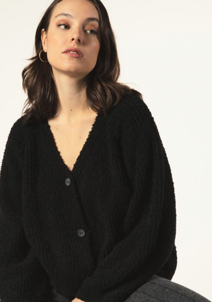 Chaqueta Kanopé Gilet Liv Noir