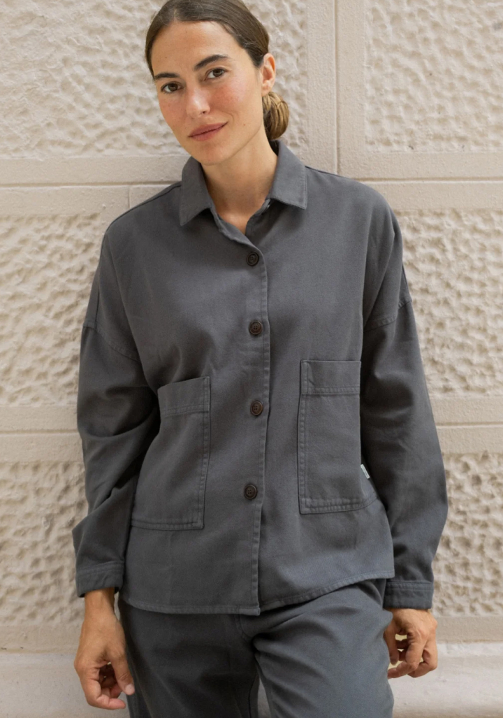 Sobrecamisa TwoThirds Senja Dark Sand