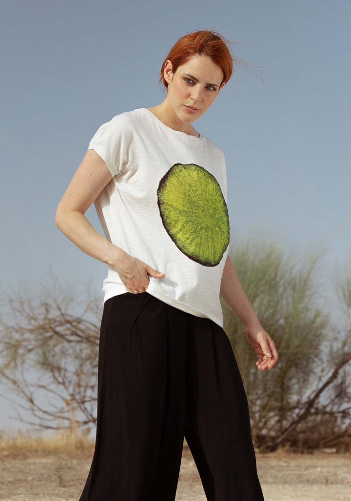Camiseta algodón orgánico lima