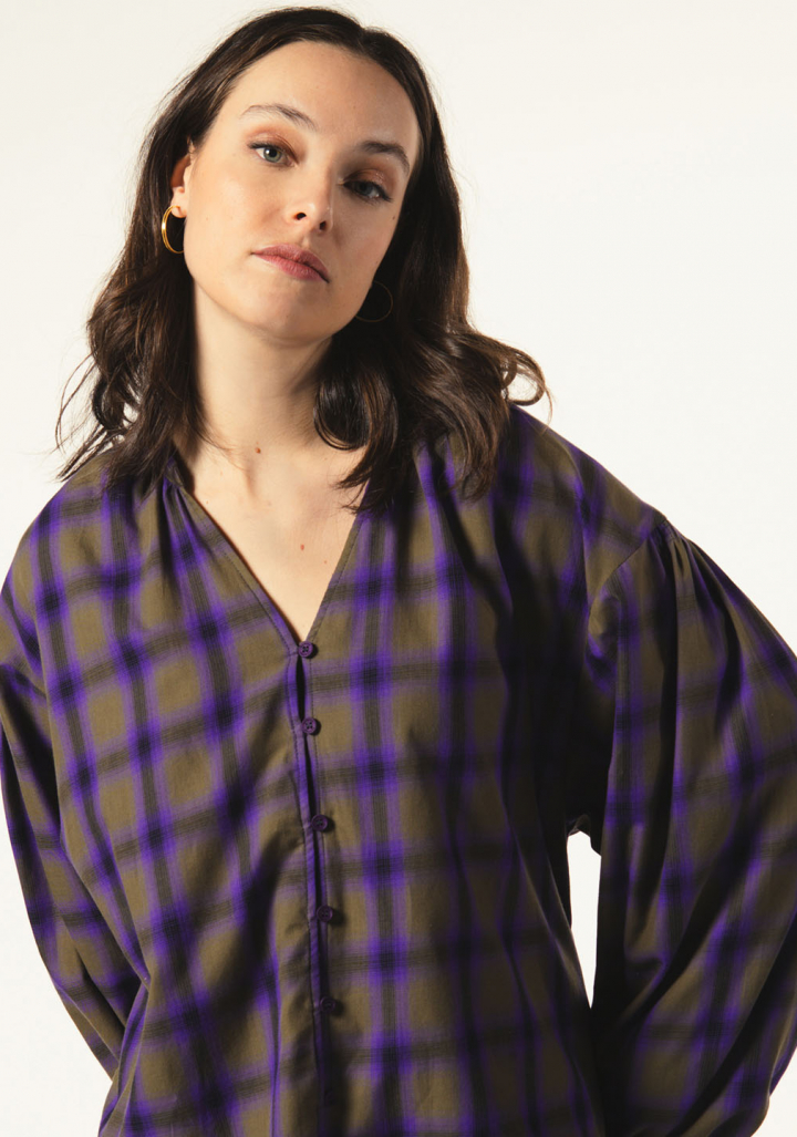 Camisa Kanopé Becky Tartan