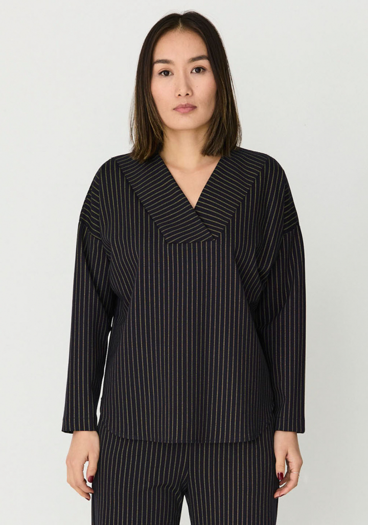 Top Mónica Lavandera Juliana Phospho Stripes