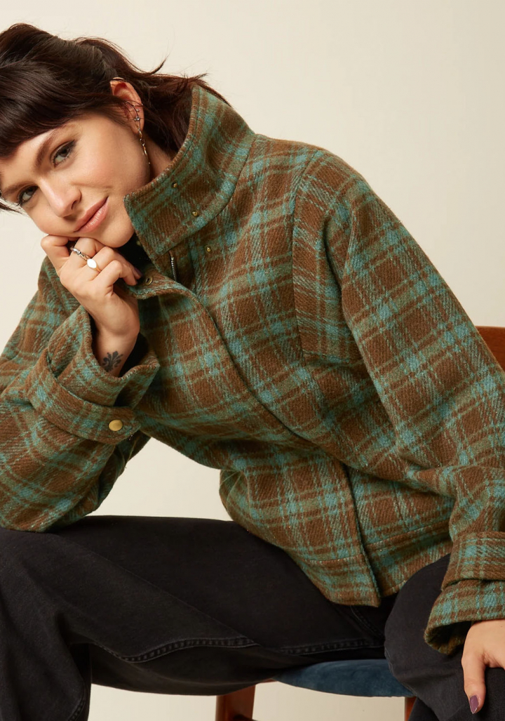 Chaqueta King Louie Varna Coppa Check