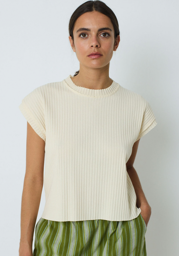 Top Mónica Lavandera Cassel Cream
